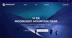 Desktop Screenshot of moonlightmountaingear.com